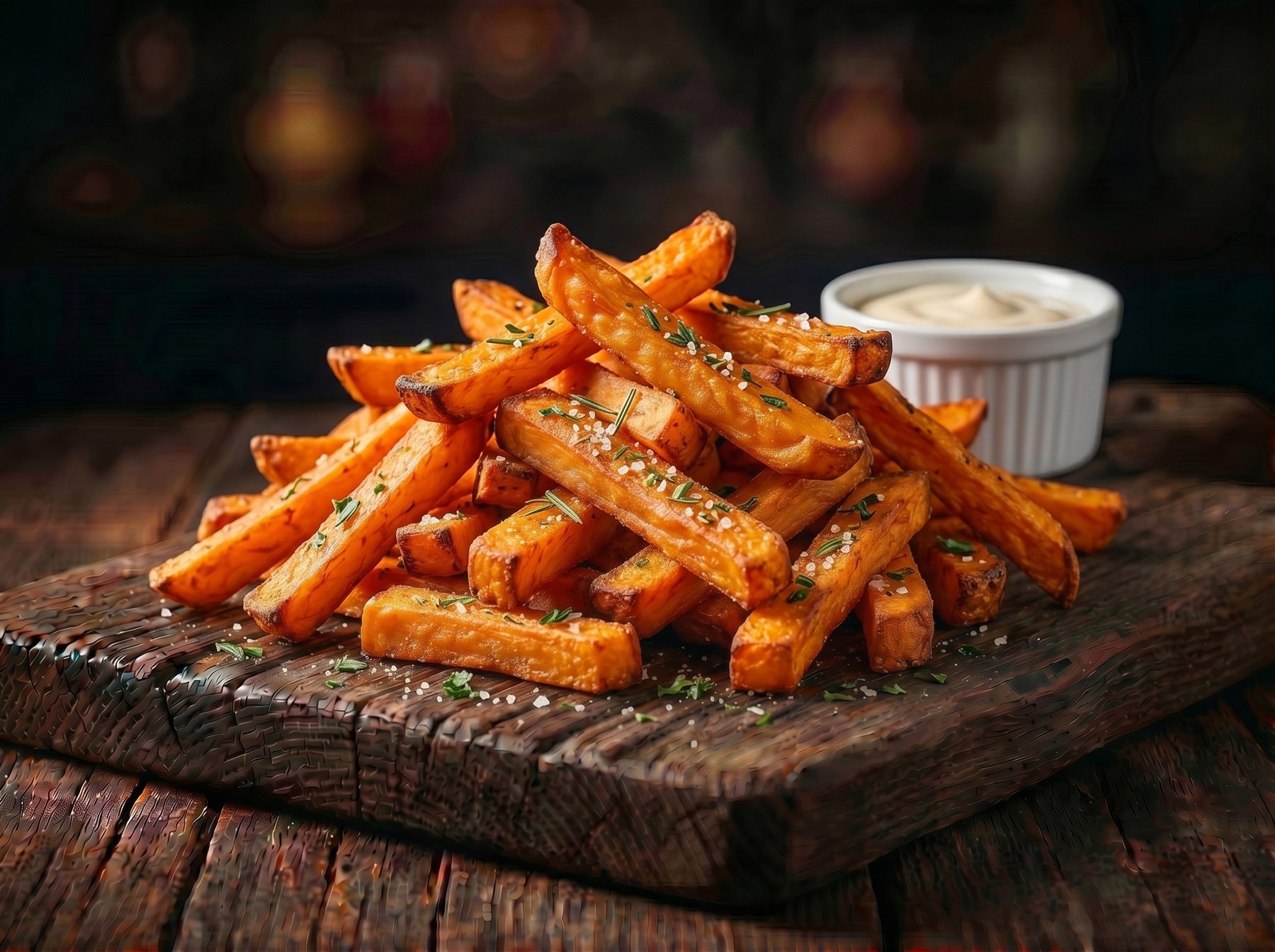 Süßkartoffel Pommes